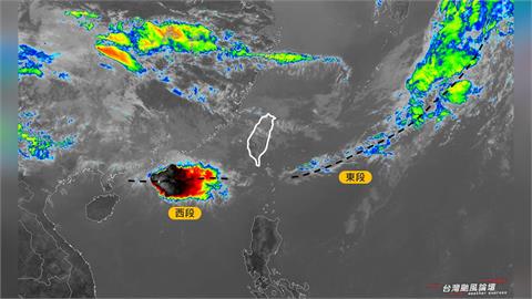快新聞/鋒面北移!超旺盛對流圖曝 氣象粉專示警:「這地區」今晚嚴防大雨