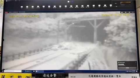 快新聞／豪雨來襲！台鐵驚見土石淹過橋面　「和仁至崇德路段」無法通行