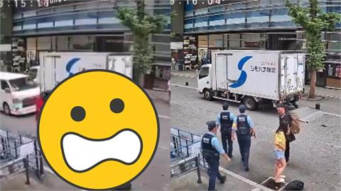 歌舞伎町短髮妹「當街脫褲露臀」排水孔解放！3日警路過竟冷眼放生…畫面瘋傳網炸鍋