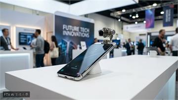 全球首款機器人手機亮相！內建機械雲台還會隨音樂起舞