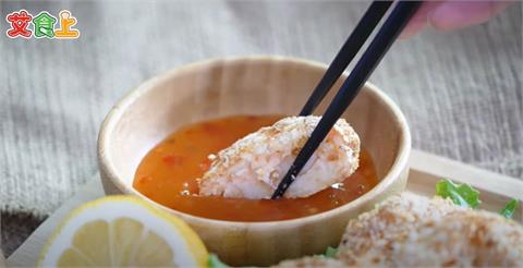氣炸泰式干貝蝦餅｜真材實料超飽滿【小編愛煮】