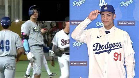 MiLB(影)／夯三壘安「跑到帽子都歪了」　柯敬賢「1A猛打賞」差開轟締完全打擊
