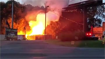 美國慶日煙火商店爆炸 煙火亂噴場面混亂