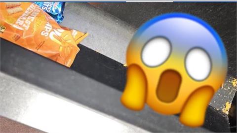 詭異！販賣機投錢⭢拿零食⭢手「被咬」？竟是「這1物」跑進去
