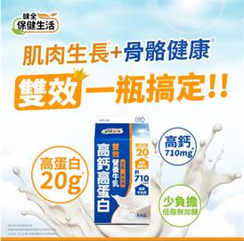 高鈣+高蛋白 一瓶搞定！雙效營養牛乳 這樣喝最聰明