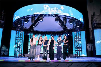 韓流女團「GENBLUE幻藍小熊」唱進兒童新樂園！驚喜宣布聯名貼圖免費下載！