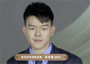 精英獎／滿20歲前慶生禮！「柚子同學」高承睿獲最佳新秀運動員