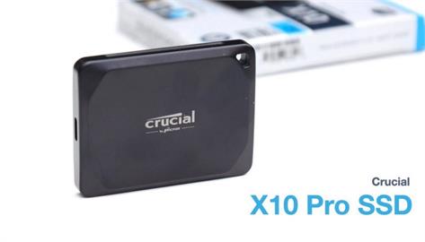 Micron 第一款 USB3.2 Gen2 20Gbps　外接固態硬碟 Crucial X10 Pro SSD
