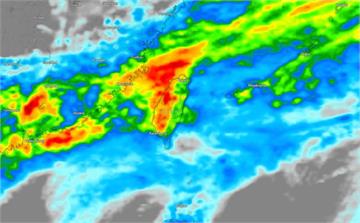 雷雨鋒面週四全台開炸　氣象圖一片橘紅