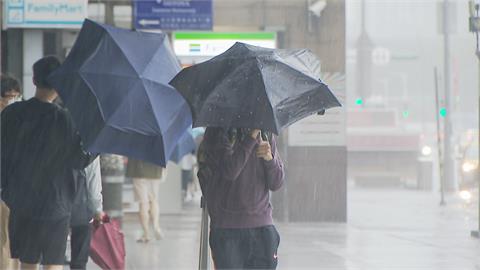 快新聞／卡努颱風龜步走防致災雨彈！　14縣市大雨特報下到深夜