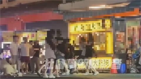 墾丁大街街頭鬥毆！　1醉女莫名踹孕婦爆衝突