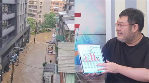 內湖炸雨淹成黃河「鱔魚還游進客廳」！四叉貓揪2疑點：為何淹成這樣
