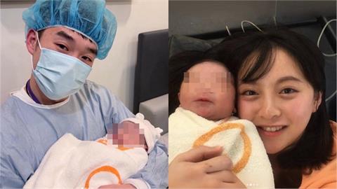 陳詩媛生了！王齊麟突曬愛子照喊「自選日子很會」　李洋也來留言：比爸爸可愛