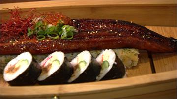 日本料理玩創意！鰻魚飯改造成箱壽司 牡丹蝦豪氣鋪滿丼飯
