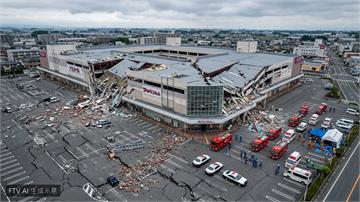 日本強震襲擊購物中心釀爆炸 2女罹難3人心肺停止