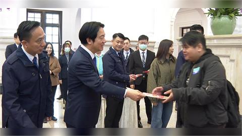 總統府元旦開放參觀！賴清德親送紅包袋、限量版乖乖