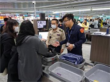 快新聞／因應春節出入境尖峰！　內政部「增派替代役人力」協助桃機安檢