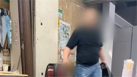 早餐店驚魂! 醉漢闖入"亮折疊刀叫囂" 嚇壞用餐顧客