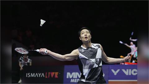 羽球(影)／台灣一哥周天成直落二再過一關！晉級法國奧爾良大師賽男單8強