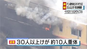 「京都動畫」遭汽油縱火！已釀33死、36人輕重傷
