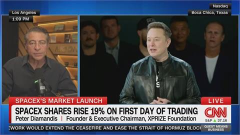 SpaceX史上最大IPO！　馬斯克晉升美金「兆元富豪」