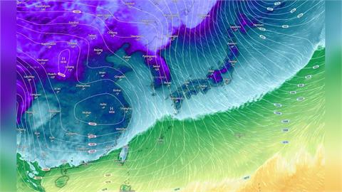 未來一週冷暖震盪！粉專示警下波鋒面「日、韓恐暴風雪」：台灣也逃不過