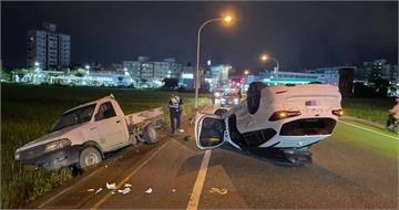 宜蘭車禍驚魂！父親駕駛翻車事故　2歲女兒手骨折驚險送醫