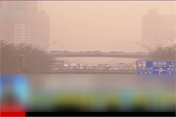 沙塵暴席捲中國北部九省  內蒙能見度趨近零