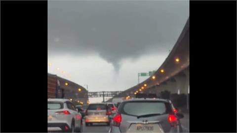 龍捲風來了？！中壢天空驚見巨大雲柱　氣象專家揭真相