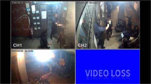 獨家！新店醉漢闖公寓狂敲門按鈴　「誤認別人家是自己家」超盧不離開