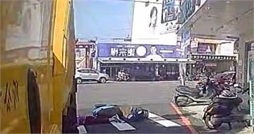 彰化垃圾車右轉撞死73歲女騎士　距住家百米遭輾過臟器外露