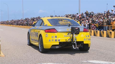 衝出8.72秒紀錄　台灣賽車教父成功「打龜」!