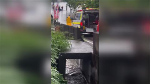 南投連日雨災傳噩耗！　騎士衝進淹水區57歲男身亡