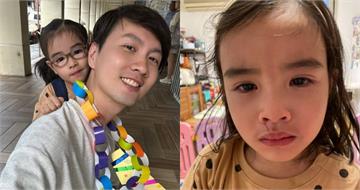 男星4歲愛女「嘴巴遭椅子撞傷」　心疼發文求助：需要看哪一科？