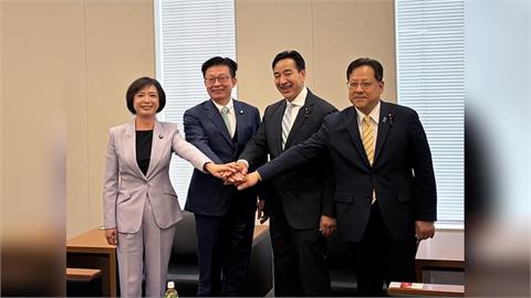 快新聞／綠台中選將何欣純赴日本參訪　拜會眾議院、進行「半導體產業對談」