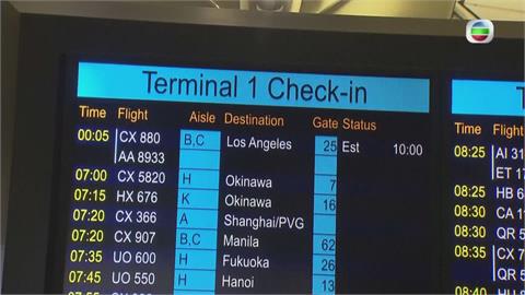 國泰航空香港飛洛杉磯班急停飛　疏散乘客過程11人受傷