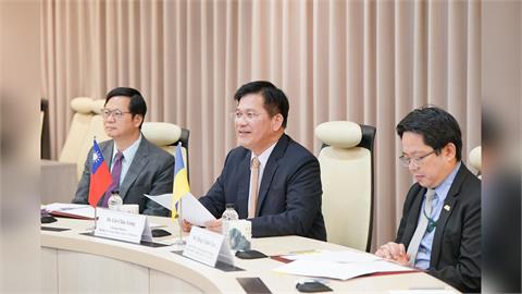 快新聞／戰火溫情！「台灣友誼大樓」烏克蘭落成　林佳龍暖喊：台烏並肩同行