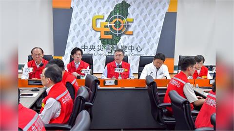 快新聞／因應堰塞湖溢流！　卓榮泰邀傅崐萁赴災變中心聽簡報