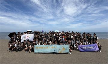 中原大學桃連青年志工中心舉辦淨灘活動 這1類海廢數量最多