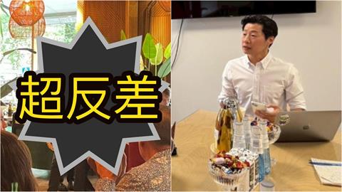 芬蘭餐館「亂髮中分頭大叔」是林昶佐！禁慾襯衫脫掉「私下真面目」超反差