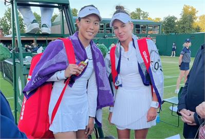 溫網／「台俄聯軍」二連勝！詹皓晴女雙晉級16強備戰混雙