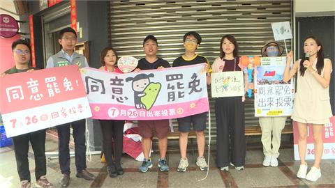 大罷免／台中罷團徒步巷戰催票　黃健豪連三天密集轟炸車掃反罷