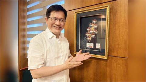 快新聞／七夕不放閃！林佳龍親曝小故事　妙喻台巴邦誼如「蜘蛛繡」般堅實