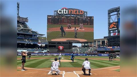 快新聞／MLB大都會台灣日登場！蔡其昌、林琪兒開球　邀大聯盟來台交流賽