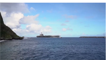羅斯福號染疫後回歸 從關島航向菲律賓海