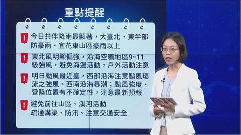 快新聞／降雨已破500毫米！鳳凰直擊西南部　氣象署：風雨恐「既大且久」