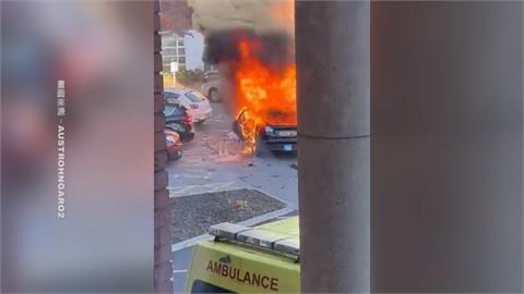 英計程車爆炸釀1死1傷　警定調恐攻　4嫌落網