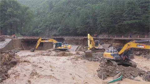 中國甘肅大雨引洪災　至少１０死３３失聯
