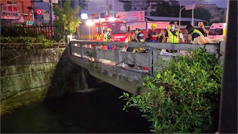 騎士自撞護欄掉落溝圳　於2.5公里外尋獲送醫不治