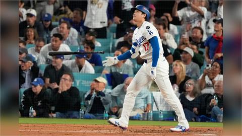 MLB(影)／大谷翔平3局下開轟！道奇4局上被敲3分砲遭逆轉暫以2：4落後